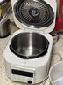 东芝（TOSHIBA）小白露风冷电压力锅 5L 4-8人高压锅家用多功能IH锁鲜0排气无感降压 纯钛0涂层+陶瓷双胆PC-50MXVC 实拍图