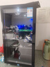 新飞 （Frestec）冰吧冷藏柜保鲜柜 欧式恒温红酒柜酒店家用客厅冰箱迷你小型单门办公室保鲜展示留样茶叶饮料柜 108升黑内胆【冷藏+微冷冻+带灯+带锁】 实拍图