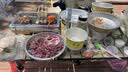 原始人 帐篷户外露营用品装备全自动速开便携折叠野营野外防雨室内 杏米白【1门1窗】1-2人 实拍图