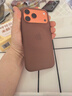 Apple/苹果 iPhone 17 Pro Max科技织物手机壳-赭褐色 磁吸保护壳苹果手机壳全包旗舰店原装 实拍图