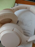 iKF T1 Pro【APP智联互动】头戴式蓝牙耳机无线有线hifi音质通话降噪环境音通透超长续航全景声云岩白 实拍图