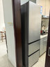 海尔（Haier）「真省电」310L三门冰箱抗菌净味一级能效风冷无霜BCD-310WGHD3E7WV(银)国家补贴 实拍图