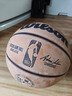 Wilson威尔胜NBA官方比赛用球同款OFFICIAL GAME BALL牛皮室内7号篮球 实拍图