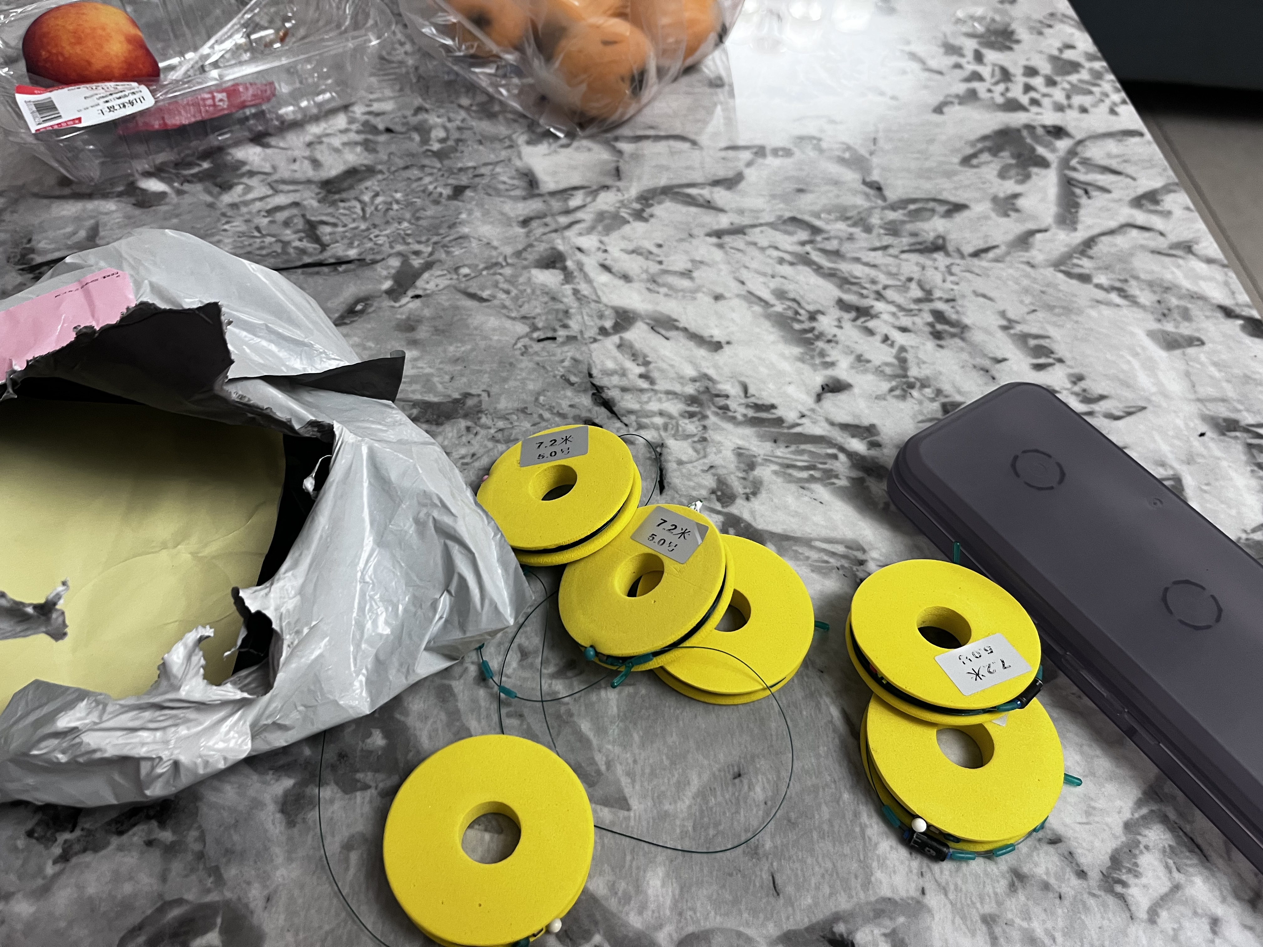 新款进口钓鱼线主线绑好的鱼线组套装全套台钓成品正品超强拉力 7.2米丨6卷【八字环款】送6轴盒 5.0号 实拍图