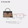 蔻驰（COACH）【品牌直供】女士KAY斜挎手提包棕黄拼黑色CBQ35礼物 实拍图