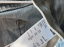 优衣库常规款女装男装宽松廓形牛仔裤/弯刀镰刀裤子479000 482280 482280/67海蓝色 25 /160/64A 实拍图