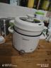 美的（Midea）电煮锅 泡面火锅宿舍小电锅 电蒸锅 多功能家用电热锅 2.6L蒸煮一体 小型2-3人用 配带蒸笼XZE2076 实拍图
