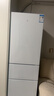 米家小米216L三门冰箱小型家用节能安静运行冷冻冷藏租房宿舍BCD-216MDM02 实拍图