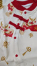 优奇婴儿衣服连体衣新生儿满月白天哈衣宝宝周岁春秋纯棉衣服外出 实拍图