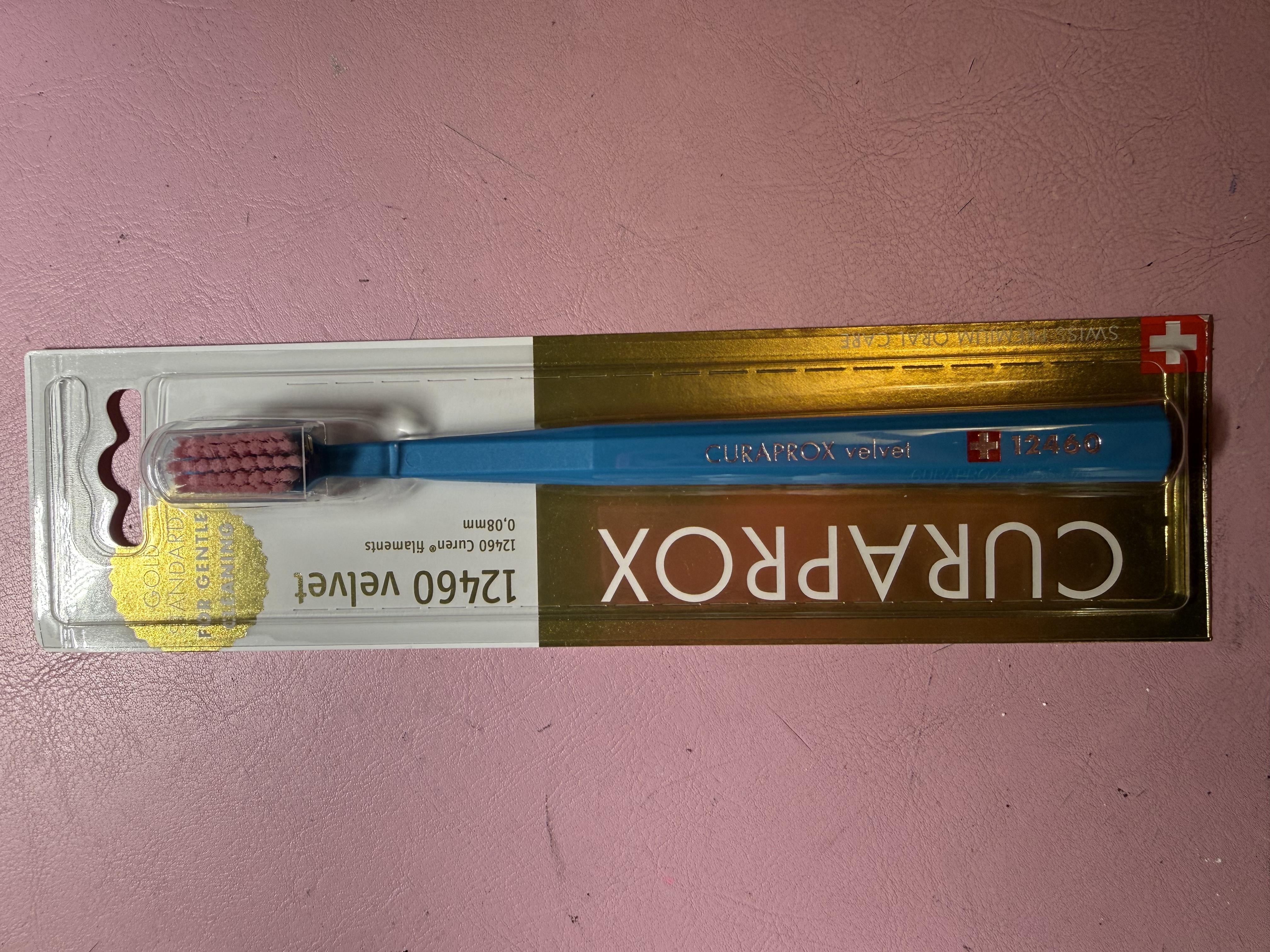 CURAPROX科瑞宝士12460丝绒牙刷瑞士进口成人超细软毛敏感护龈清洁牙齿 12460丝绒牙刷 2支 （选色备注） 实拍图