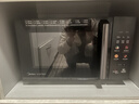 美的（Midea）微碳微波炉烤箱一体机900w微波1000w烧烤平板光波速热23L容量变频臻彩荧幕 （C32） 实拍图