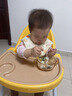 COOKSS勺子宝宝学吃饭PPSU训练叉勺短柄弯头辅食勺儿童餐具套装 实拍图