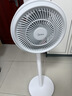 美的（Midea）【暴风循环】空气循环扇大风量摇头电风扇家用台式落地扇轻音卧室节能小风扇柔风轻羽扇 FGA24TQ 实拍图