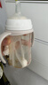 贝亲（Pigeon）自然离乳PPSU重力球吸管奶瓶 双把手240mL6月+(附带6月+12月奶嘴) 实拍图