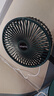 电风扇伸缩折叠小风扇宿舍家用静音充电型办公台式USB桌面宿舍大风力夏台面落地两用折叠电风扇 直插款 颜色随机 无档位开关1个装 实拍图