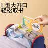 得力（deli)开学文具L型学生网纱拉链袋科目分类袋文件袋学生加厚学科袋大容量大开口 米白综合PP123 实拍图