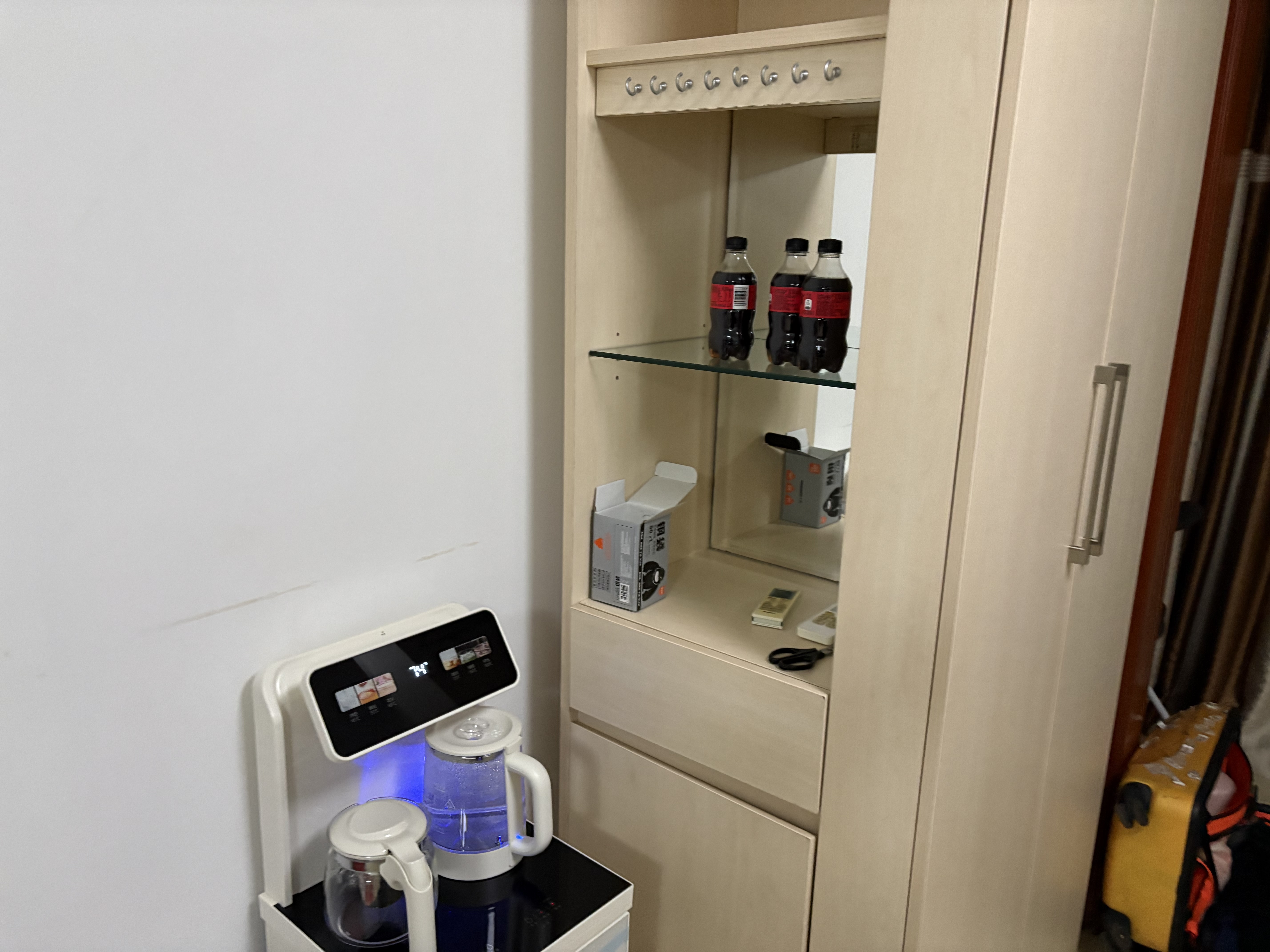 沁园（TRULIVA）茶吧机饮水机家用多功能办公室立式下置式水桶全自动智能茶吧柜一体烧水壶白色高端客厅2026年新款 实拍图