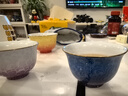 景德镇陶瓷手工扒花主人杯家用渐变功夫茶杯泡茶壶盖碗套装高颜值送礼物 【扒花茶杯套装】-4杯组合 实拍图