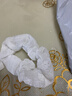 高级感小清新大肠发圈可爱甜美发绳扎头发发饰糖果色女孩头绳头饰 米白色 实拍图
