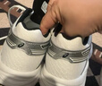 亚瑟士ASICS女鞋舒适透气跑步鞋缓震回弹跑鞋运动鞋 GEL-CONTEND 4 白色/银色 37 实拍图