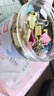 齐心【热门商品】60只15mm彩色长尾夹燕尾夹6#小号金属夹票据文件夹子 文具办公用品 60只/筒EB456 实拍图