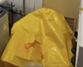 得力（deli）搬家打包袋搬家袋行李袋收纳袋衣服袋储物袋防水袋搬家打包神器 400L 黄色PG110 实拍图