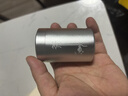 京适茶叶罐便携小茶罐铝合金属储存罐密封罐装高端茶叶盒空盒收纳盒 活动中/茶【太空银】小号 60ml 实拍图
