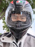 AGV K1S头盔K1摩托车机车全盔四季通用全覆式跑盔男女广角通风透气3C K1S-WARMUP MATT BLACK RED XL（适合59-61头围） 实拍图