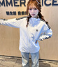 adidas经典三条纹运动连帽夹克外套男女春季阿迪达斯三叶草   亮白   S 实拍图