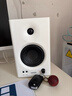 漫步者（EDIFIER）MR4 有源监听2.0音箱 高保真HIFI音质 多媒体电脑电视音响 桌面音响 白色 实拍图