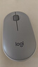 罗技（Logitech）LOGITECH PEBBLE 无线蓝牙鼠标 静音鼠标 办公鹅卵石造型 轻薄便携 时尚小巧 烟云灰 实拍图