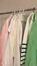 京东京造 衣架无痕晾衣架子塑料衣挂干湿两用衣撑家用晒衣服架防滑20个白 实拍图