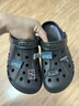 卡骆驰（CROCS）贝雅洞洞鞋男鞋女鞋轻便耐磨一脚蹬拖鞋休闲鞋百搭花园鞋|10126 黑色-001 40 (250mm) 实拍图