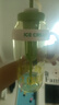 【京东物流】水杯冰霸吸管杯高颜值学生茶水分离大容量杯子 肚肚杯1个-浅绿色 实拍图