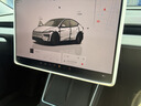 YZ适用于特斯拉Model3/Y中控导航屏幕显示保护套框改装丫配件 15.4英寸焕新版MY/3中控屏幕保护套-白 实拍图