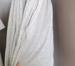 棉致休闲裤男港风潮流百搭运动卫裤宽松系带情侣阔腿裤 灰色 2XL  实拍图