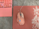 罗技（G） G502 HERO主宰者 有线鼠标 游戏鼠标  g502hero  可配重HERO引擎 礼盒送男友 RGB炫彩灯光 G502H-云樱粉+鼠标垫+防滑贴 实拍图
