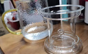 雅集茶具耐热玻璃过滤加厚茶杯玻璃水杯锤纹玻璃杯茶水分离杯泡茶杯子 实拍图