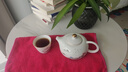 金镶玉功夫茶具整套装陶瓷茶壶送人礼品盒高档羊脂玉白瓷山水描金 实拍图