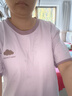 都市丽人女士睡衣女100%纯棉短袖短裤春夏季带胸垫全棉女士家居服女可外穿 实拍图