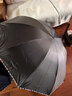 天堂伞 防晒晴雨伞三折 晴雨伞加大加固防晒晴雨两用经典商务 藏青 实拍图