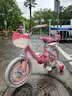 永久儿童自行车3-8岁小孩脚踏单车宝宝中大童女孩公主款童车 【升级-白胎折叠】小猫粉+护具礼包 16寸 实拍图