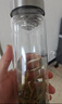希诺双层玻璃杯男家用商务办公泡茶杯子过滤车载水杯XN-9302 345mL 实拍图
