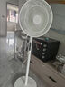 美的（Midea）【幸运草安睡1S】一级能效直流变频声控电风扇家用遥控卧室静音落地扇台式桌面抗菌大风力转页扇 实拍图