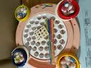 贝恩施儿童钓鱼玩具磁性电动音乐旋转2-3-6岁男女孩捞鱼玩具 粉色 实拍图
