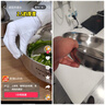 【不锈钢】和面盆厨房烘焙家用火锅盆洗菜打蛋汤锅盆醒面盆料理盆 32cm【热卖款】不锈钢 和面盆 实拍图