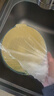 双层塑料洗菜盆沥水篮子厨房神器多功能客厅家用水果盘洗水果菜篮 青黄色 1个 实拍图