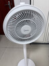 美的（Midea）【暴风循环】空气循环扇大风量摇头电风扇家用台式落地扇轻音卧室节能小风扇柔风轻羽扇 FGA24TQ 实拍图