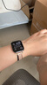 Apple/苹果 Watch S11 智能手表GPS款42毫米银色铝金属表壳雾紫色运动型表带S/M MEUT4CH/B母亲节 实拍图