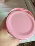 得力(deli)12色橡皮泥黏土手工美术DIY玩具粘土彩泥手提桶装非轻型粘土六一儿童节生日礼物粉色 实拍图